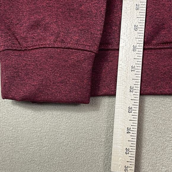 USC Pullover Mens 4XLT Red 1/4 Zip Mock Neck Pockets USC Trojans University Logo - Picture 6 of 12